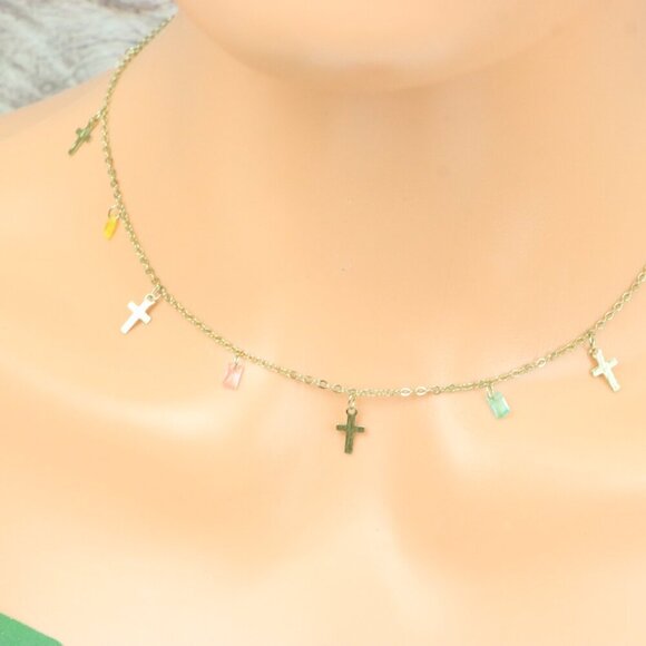 "Minimalist Necklace – Timeless, Elegant Jewelry for Her, MAR092110 - Picture 6 of 10